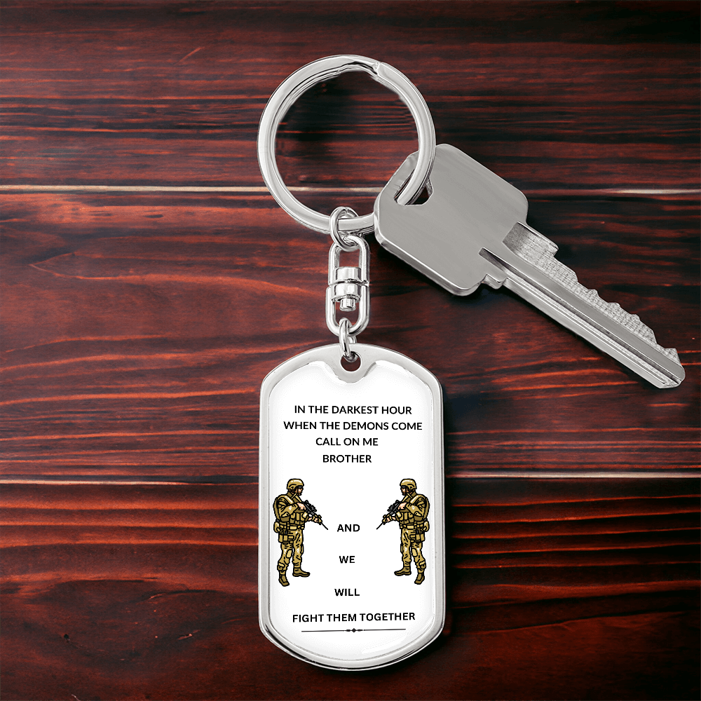 Militar Dog Tag | Call On Me Brother