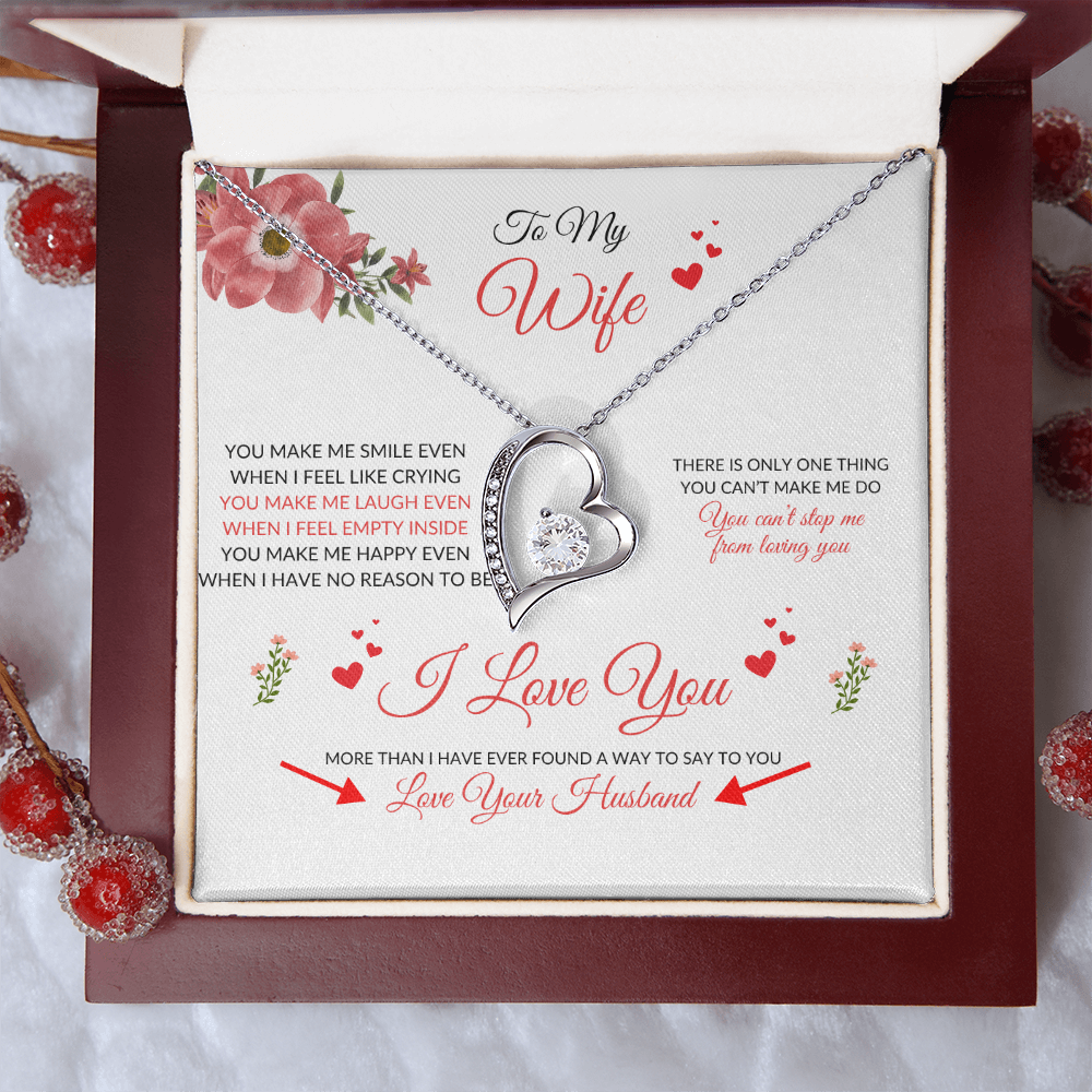 To Wife From Husband | Forever Love Necklace