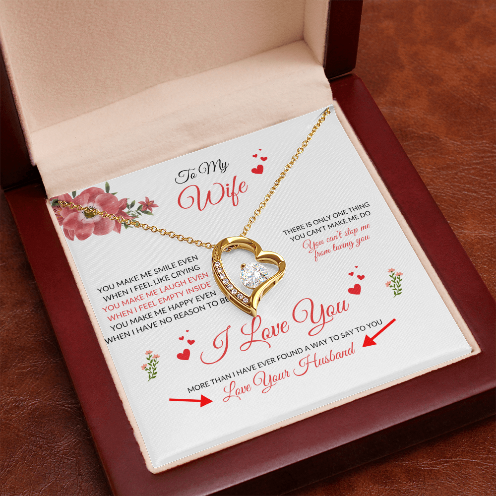 To Wife From Husband | Forever Love Necklace