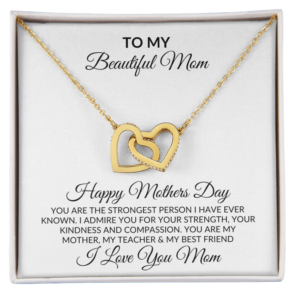 To My Beautiful Mom | Mothers Day | I admire You | Necklace