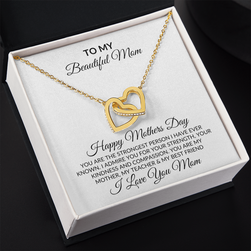 To My Beautiful Mom | Mothers Day | I admire You | Necklace