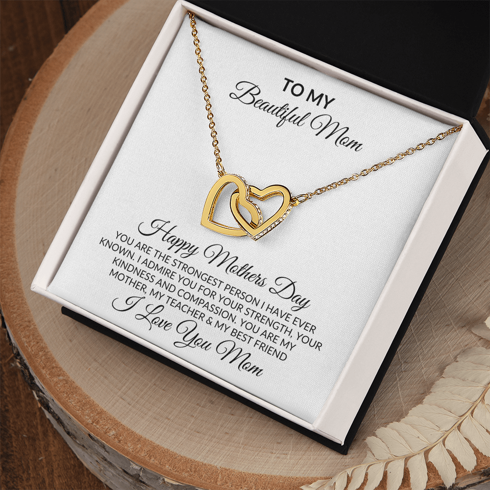 To My Beautiful Mom | Mothers Day | I admire You | Necklace