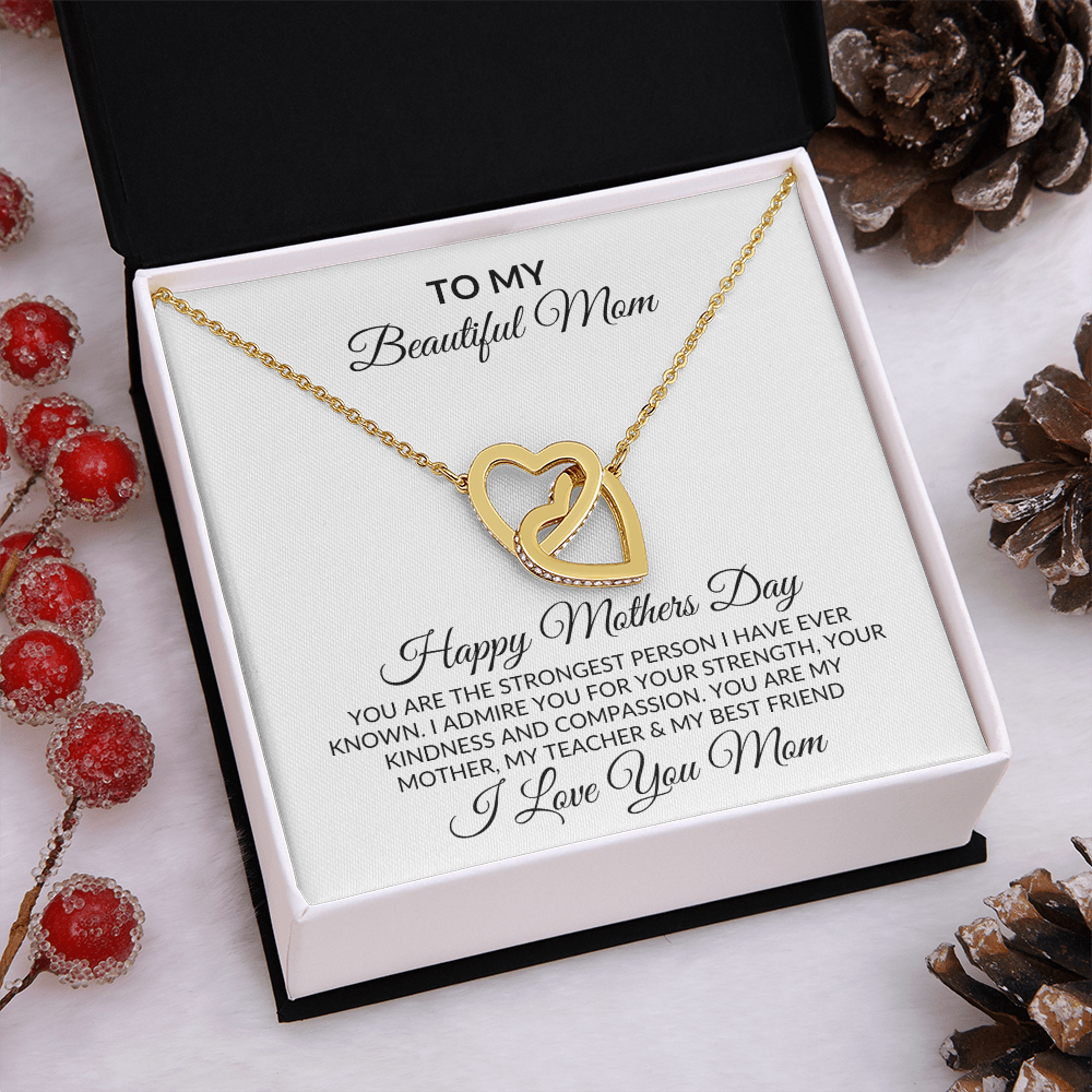 To My Beautiful Mom | Mothers Day | I admire You | Necklace