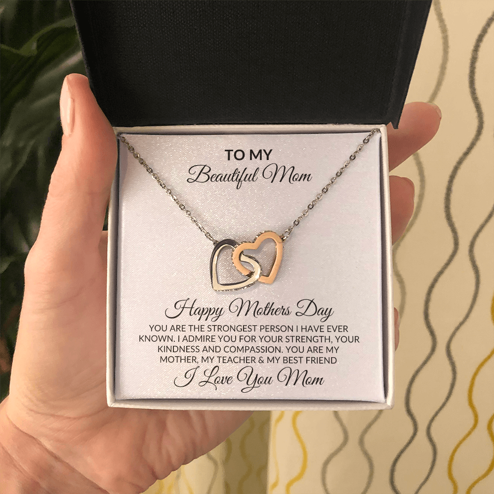 To My Beautiful Mom | Mothers Day | I admire You | Necklace