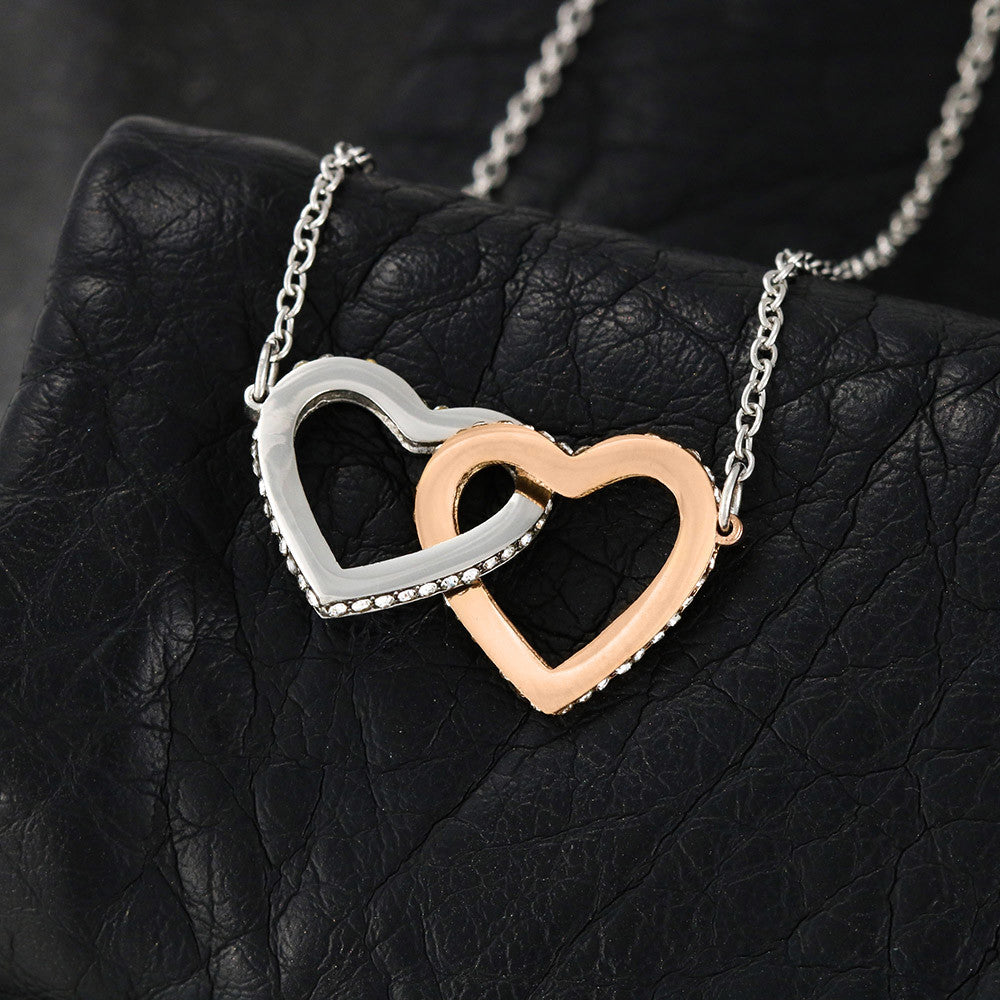 To My Wife | Love You Longer | Hearts Necklace