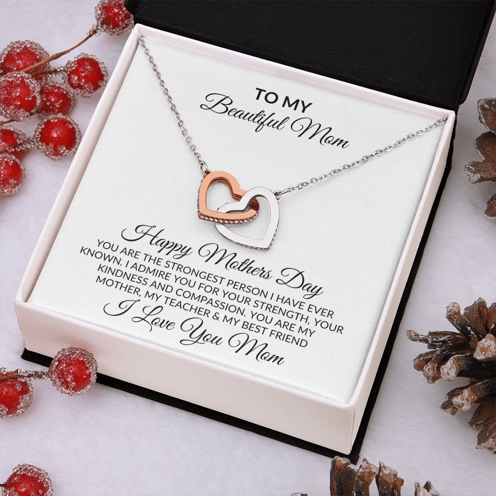 To My Beautiful Mom | Mothers Day | I admire You | Necklace