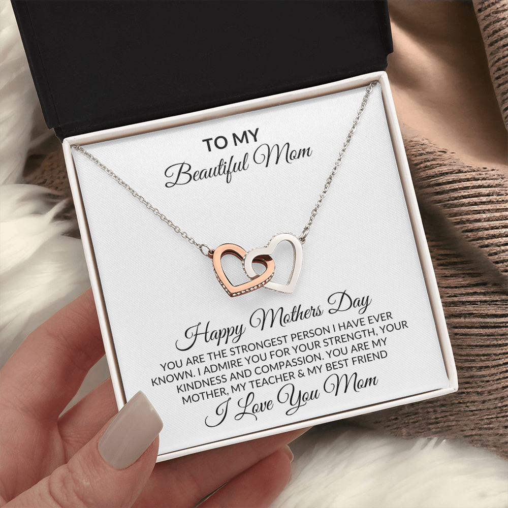 To My Beautiful Mom | Mothers Day | I admire You | Necklace