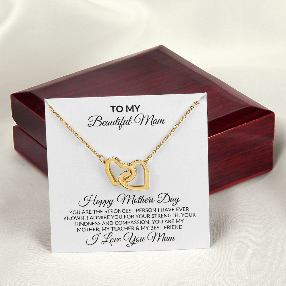 To My Beautiful Mom | Mothers Day | I admire You | Necklace