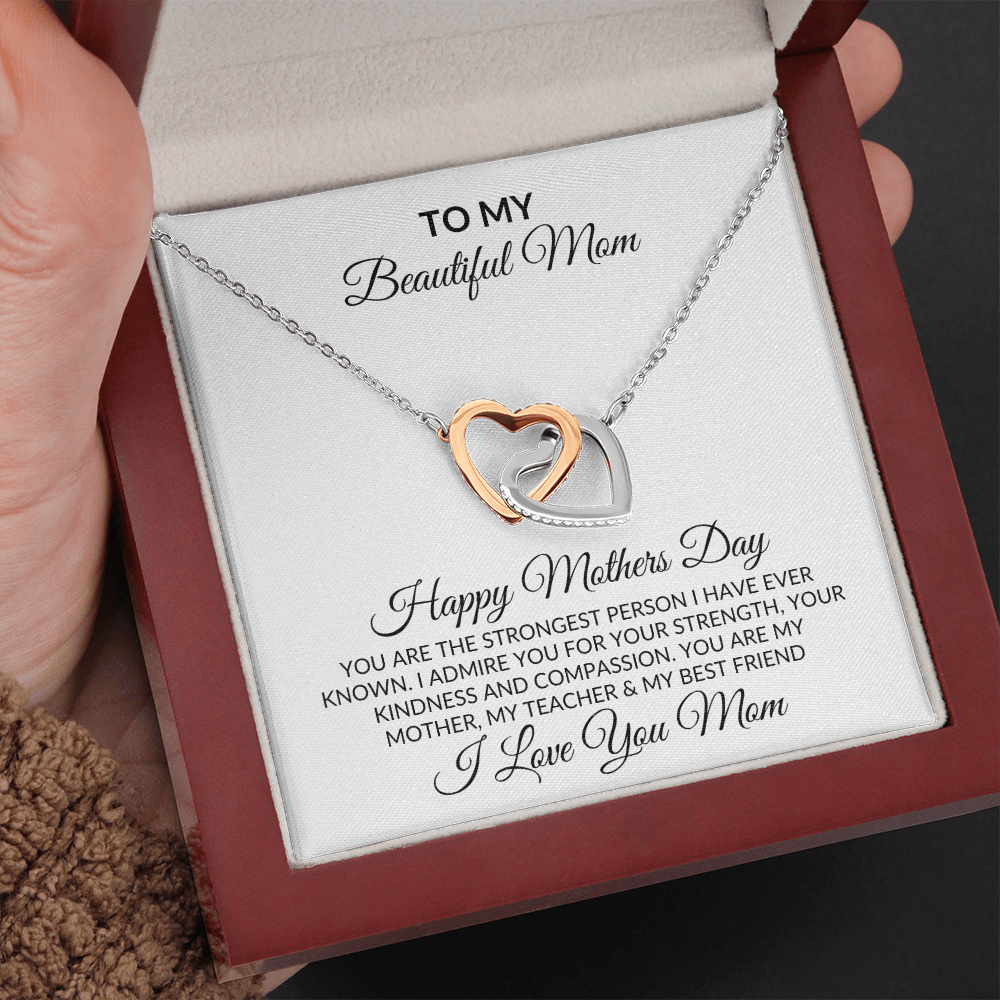 To My Beautiful Mom | Mothers Day | I admire You | Necklace