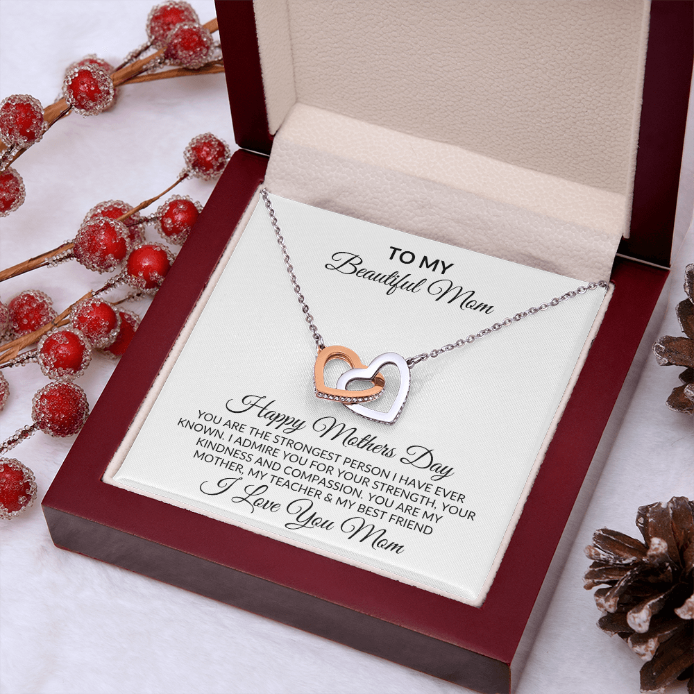 To My Beautiful Mom | Mothers Day | I admire You | Necklace