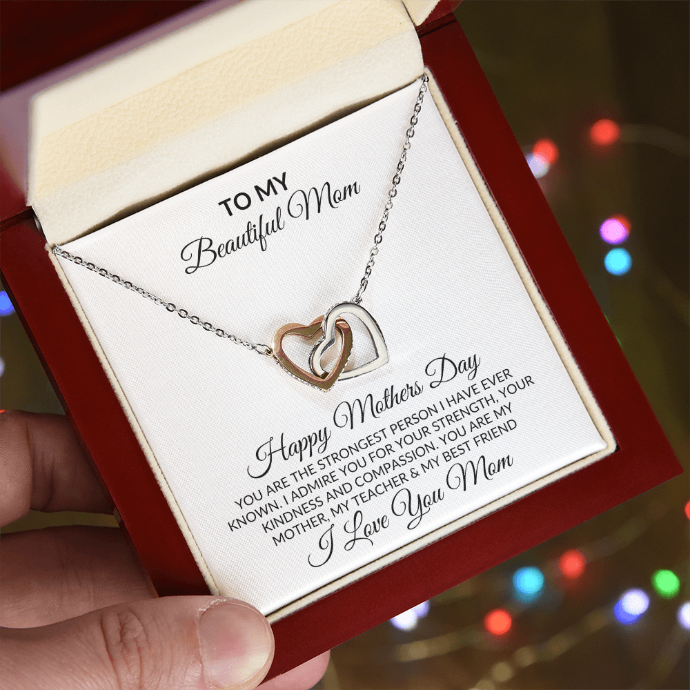 To My Beautiful Mom | Mothers Day | I admire You | Necklace