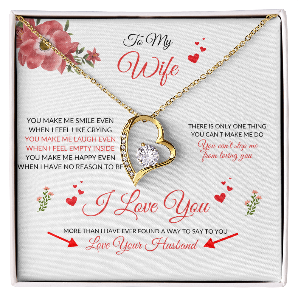 To Wife From Husband | Forever Love Necklace