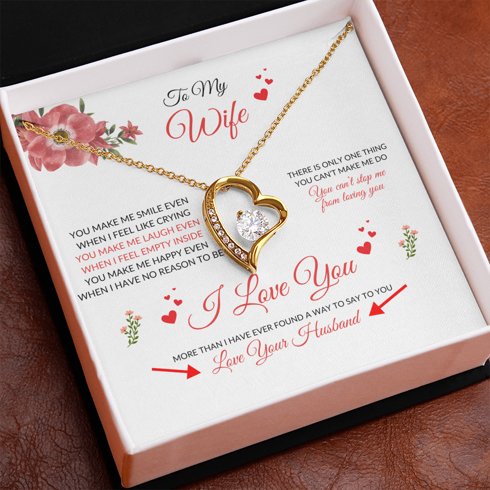 To Wife From Husband | Forever Love Necklace